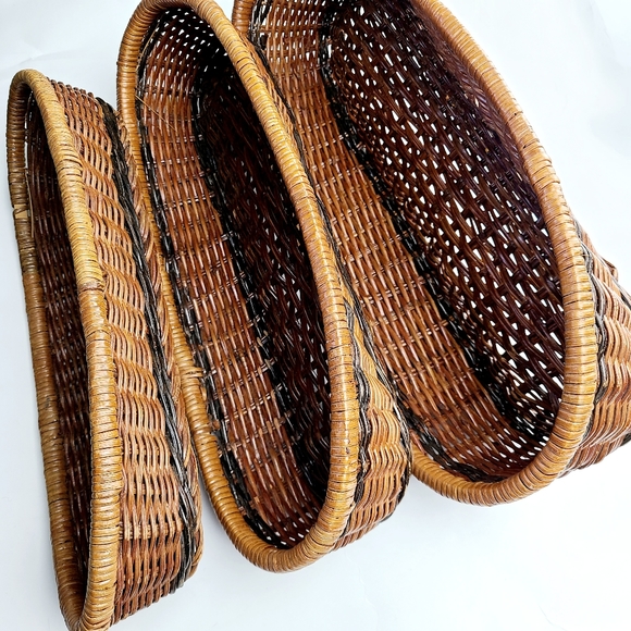 Vintage nesting baskets - Picture 6 of 8